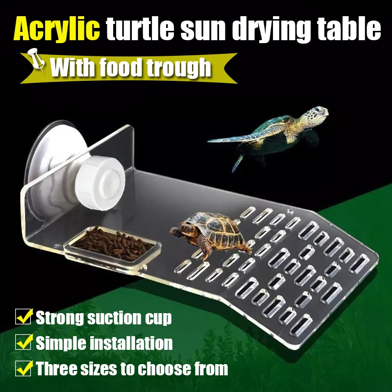 Marine Aquarium Hobby - 1 Pc S/M/L Maat Schildpad Platform