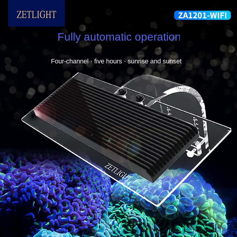 Aquarium Blue Marine - Zetlight ZA-1201AI Led Light Coral Groeien