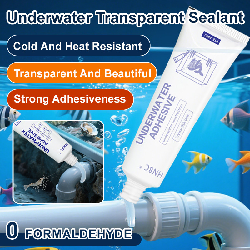 Marine Aquarium Glue - 60g Waterdichte Kit Transparant/Wit Waterdichte Lijm
