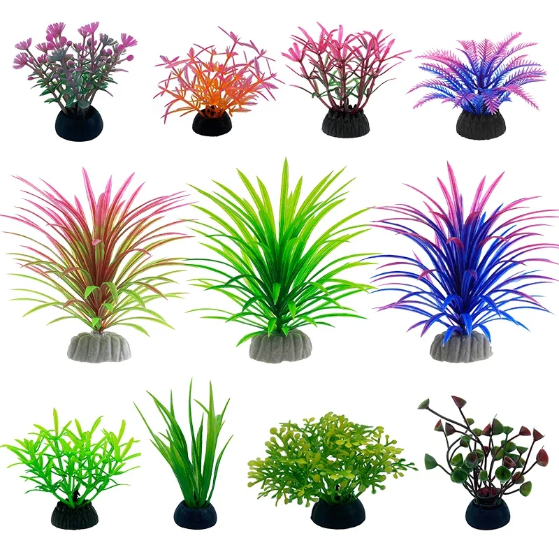Marine Aquarium Hobby - PVC Aquarium Decoratieve Simulatie Kunstmatige Bladeren