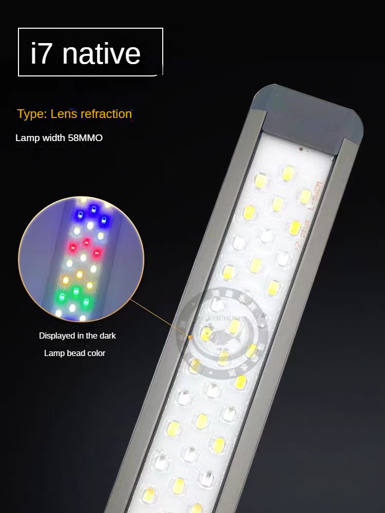 Aquarium Marine Clearwater - Aquariumverlichting met optische lens LED-visbak Aquariumverhelderende