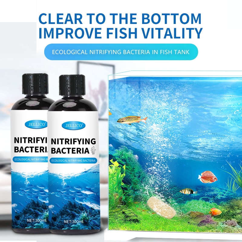 Aquarium Marine Clearwater - 300ml Nitrificerende Bacteriën Aquarium Waterzuiveraar Decomponeren
