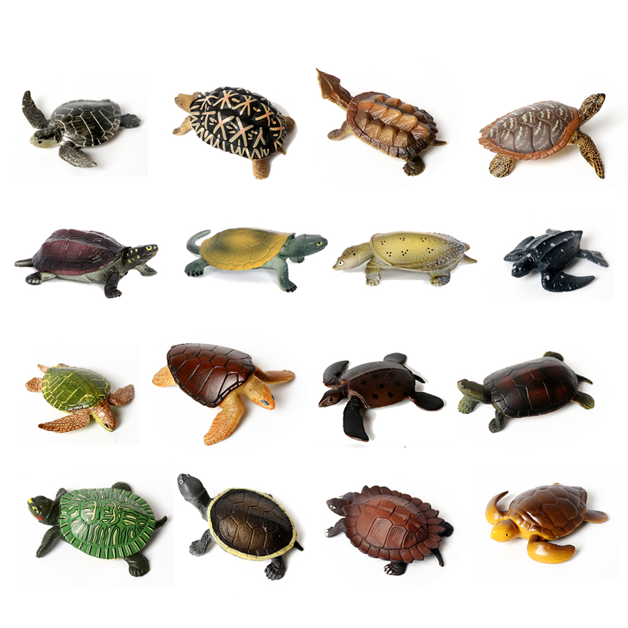 Aquarium And Marine - Realistische Miniaturen Zeeleven Zeeschildpad Model Oceaandier