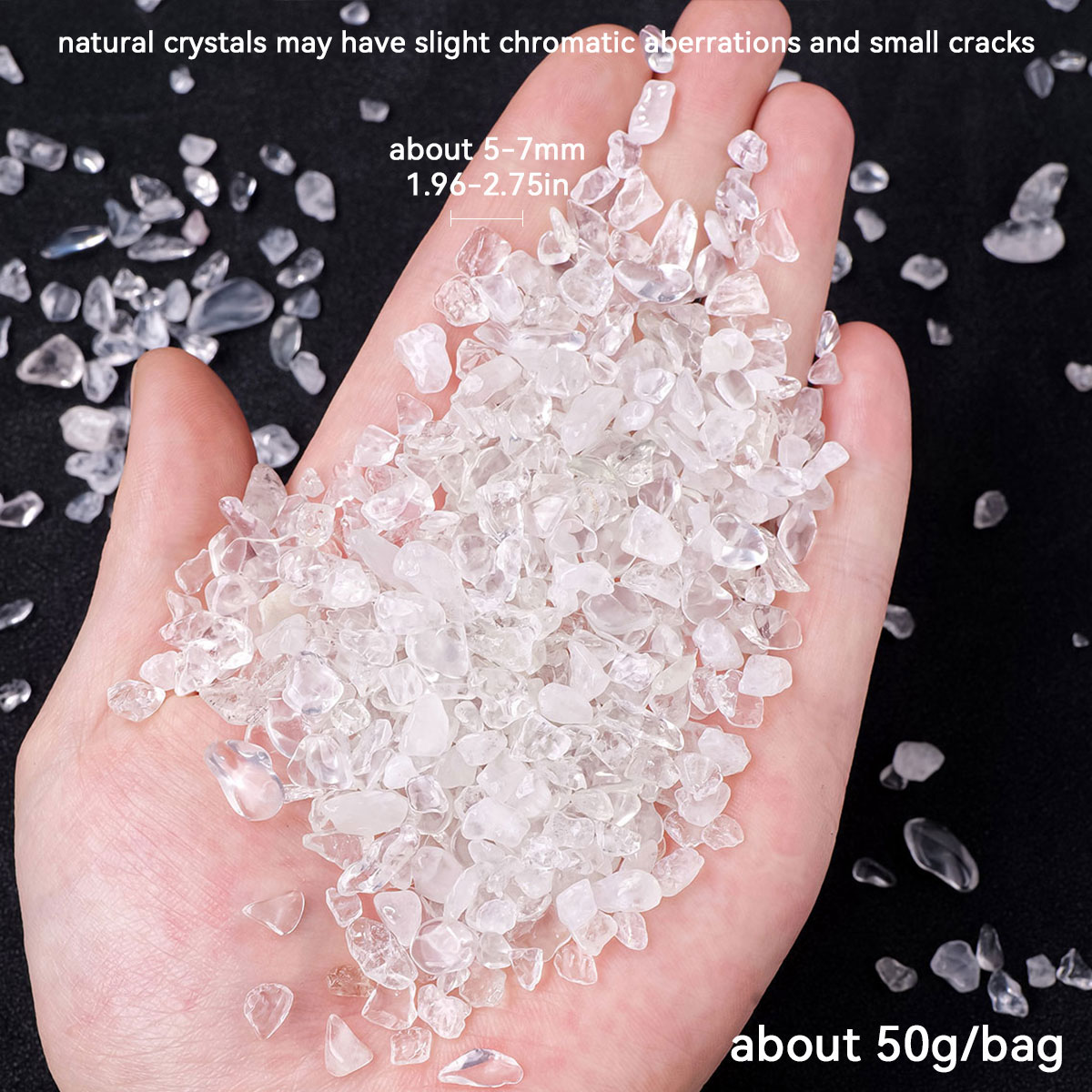 50 G/zak Natuurlijke Kristalhe - Marine Aquarium Hobby recensie en prijs