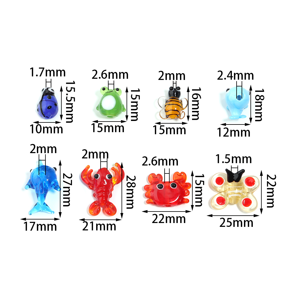 2 Stuks Glazen Hanger Zeediere - Aquarium And Marine recensie en prijs