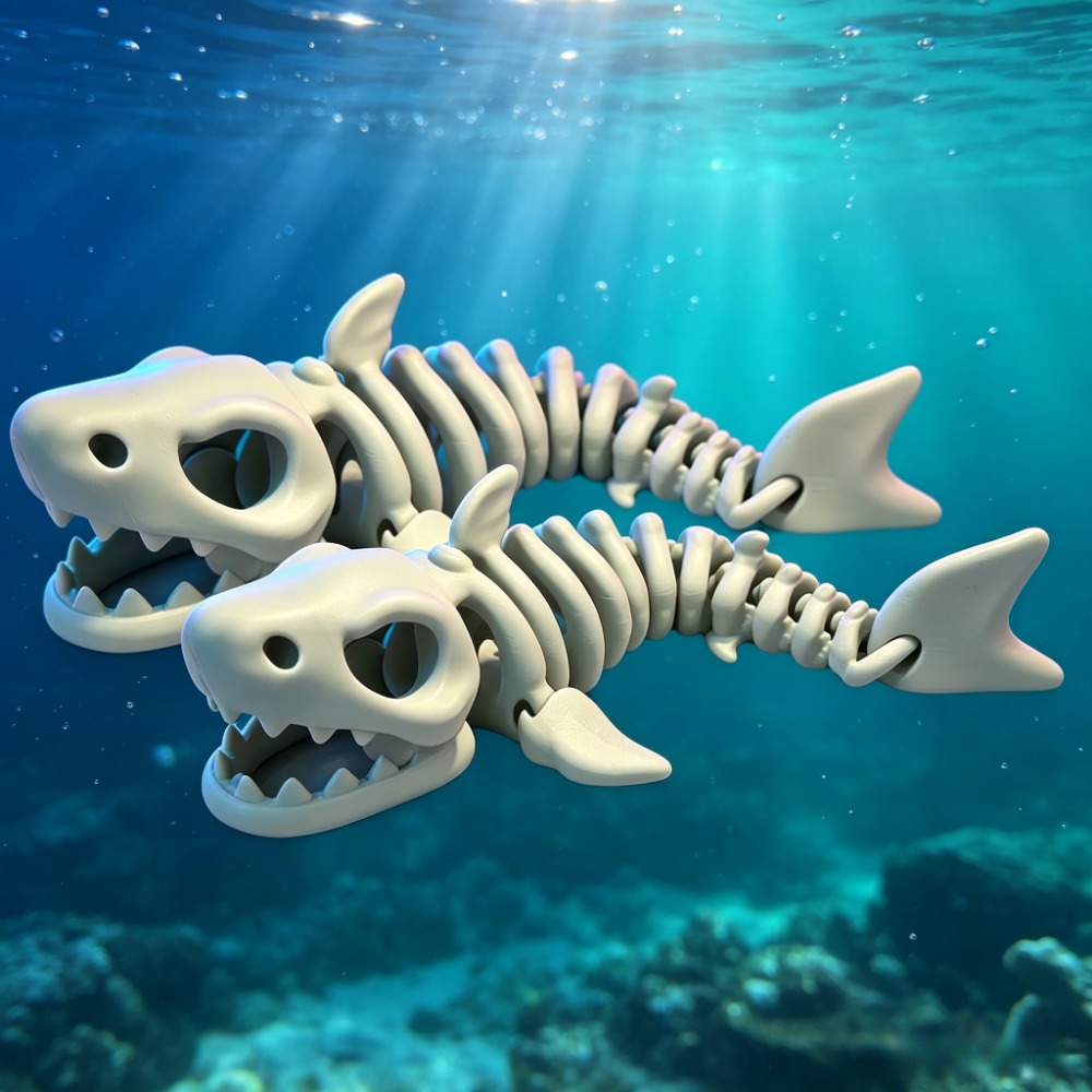 Haaienskelet Aquariumdecoratie - Marine Aquarium Hobby recensie en prijs