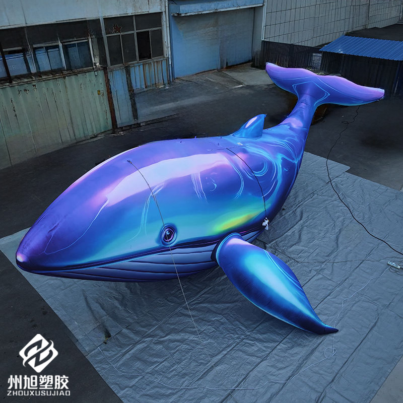 Opblaasbare blauwe walvis, geb - Aquarium Blue Marine recensie en prijs