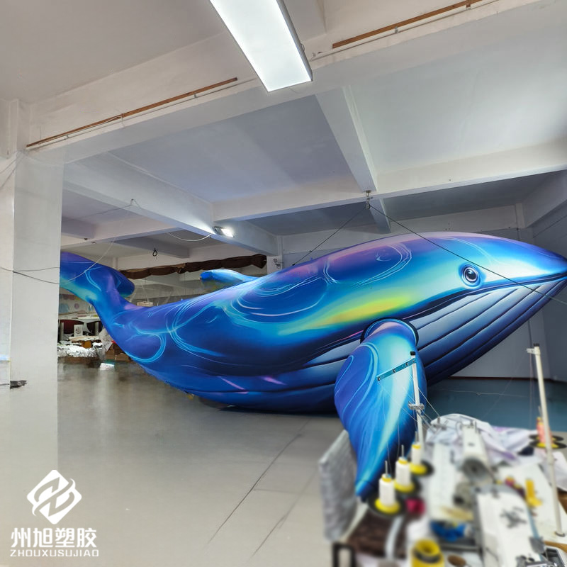 Opblaasbare blauwe walvis, geb - Aquarium Blue Marine recensie en prijs