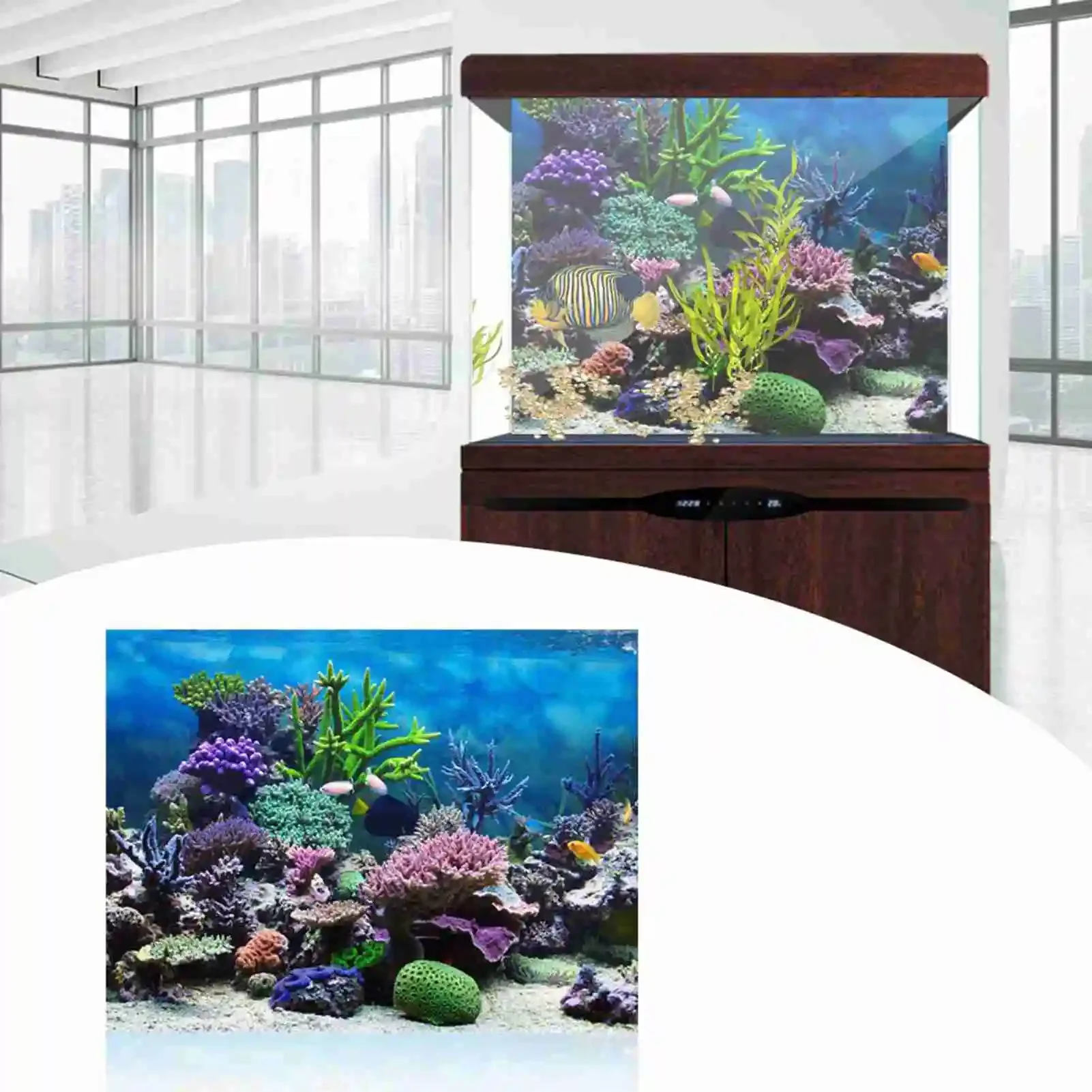 3d Aquarium Landschap Poster R - Marine Aquarium Glue recensie en prijs