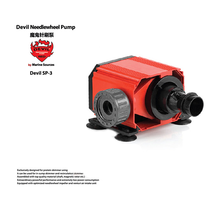 Red Devil naaldwielpomp ontwor - Marine Aquarium Equipment recensie en prijs