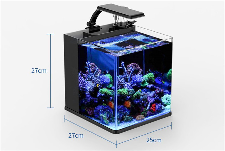 Ultraheldere glazen mini-zoutw - Aquarium Marine Clearwater recensie en prijs