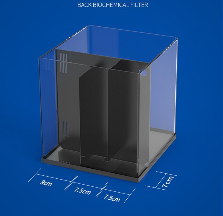 Ultraheldere glazen mini-zoutw - Aquarium Marine Clearwater recensie en prijs