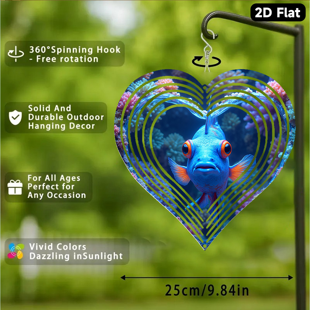 2D plat, 1 stuk Boheemse blauw - Aquarium Blue Marine recensie en prijs